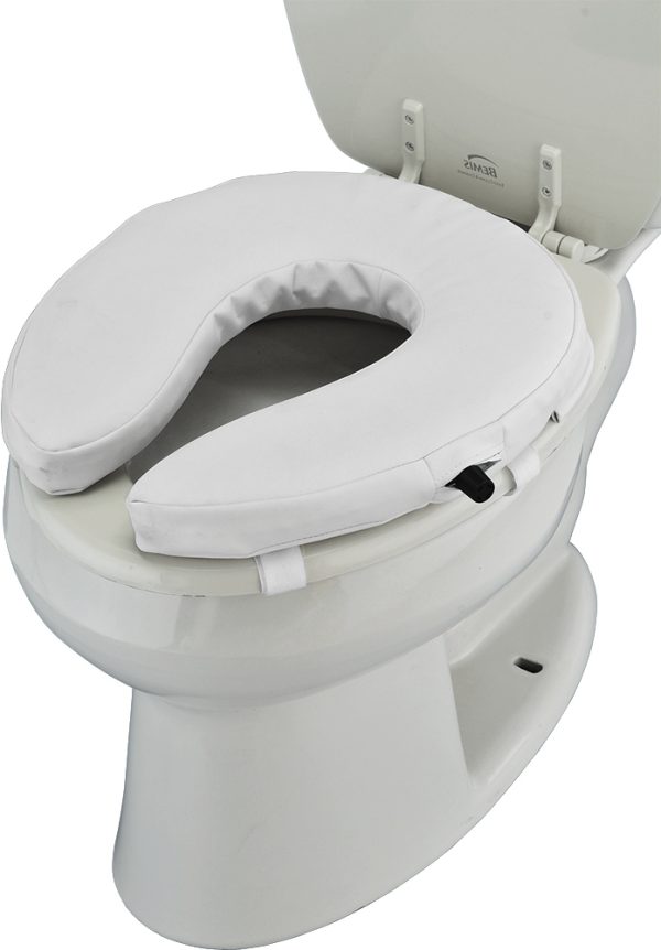 Inflatable Padded Toilet Seat Riser